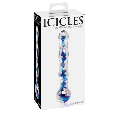 Dildo-icicles no 8 - hand blown massager